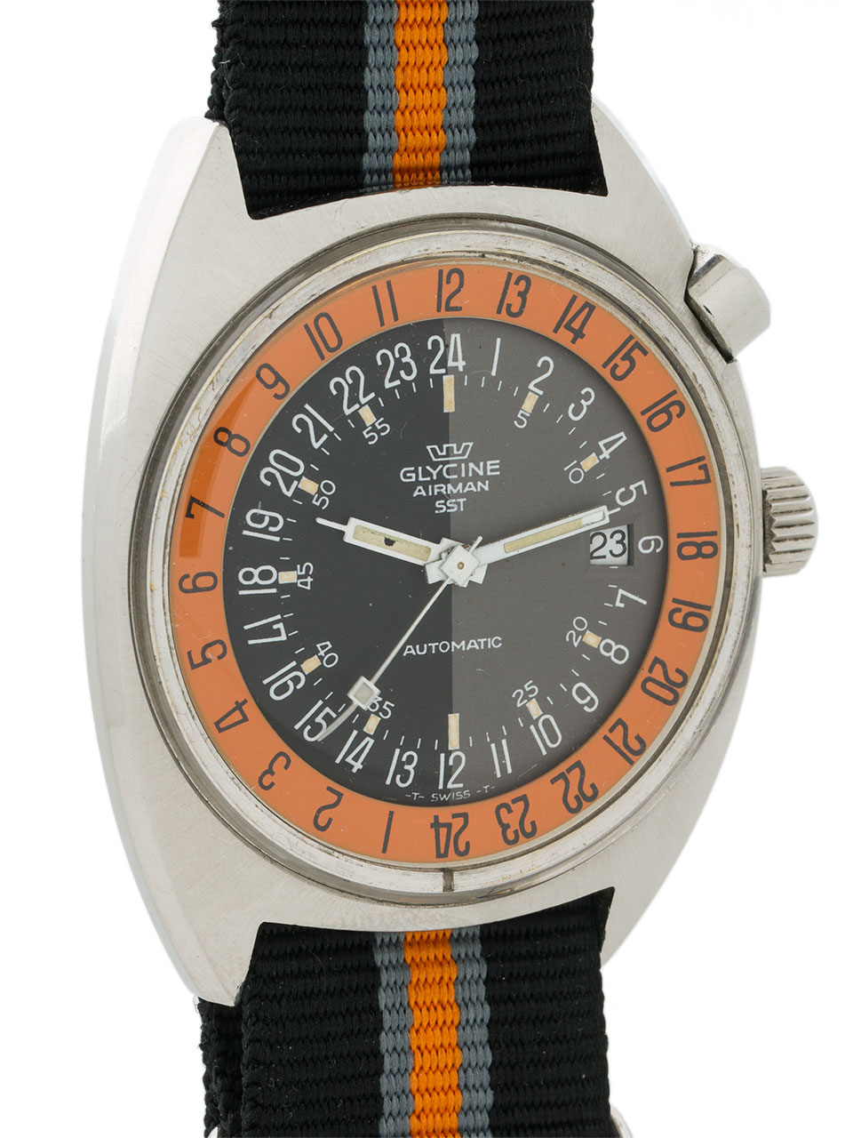 Wanna Buy A Watch? | Glycine Airman SST Automatic 24 Hour Vietnam Era ...