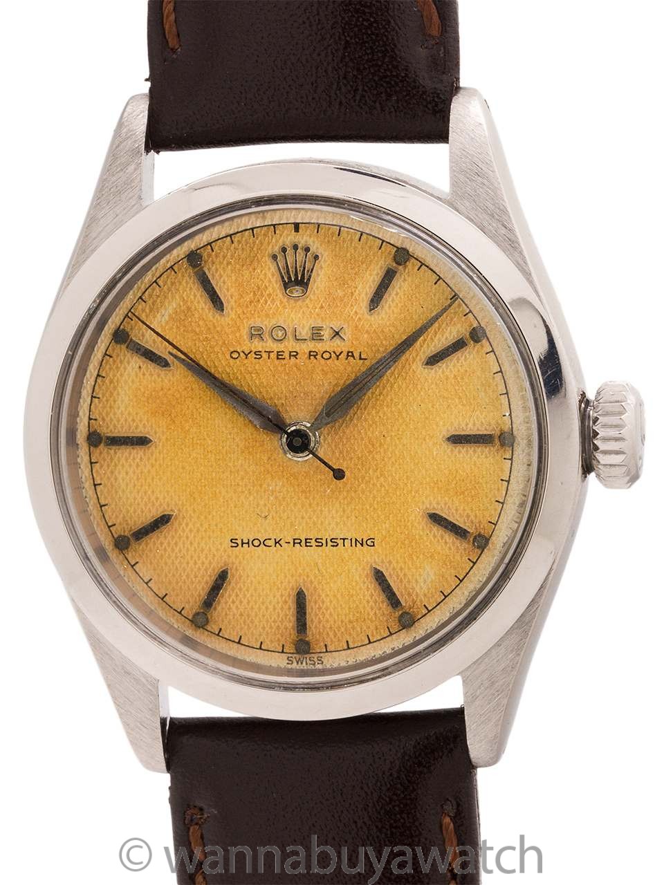 Rolex SS Oyster Royal ref 6244 circa 