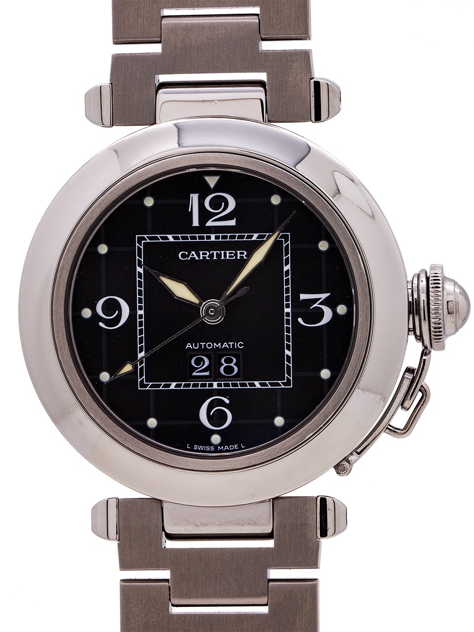 Cartier Pasha C “Big Date” Stainless 