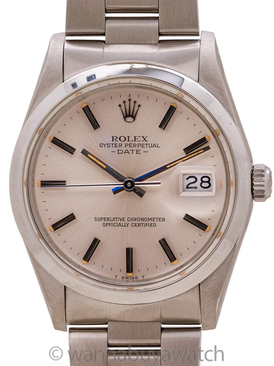 Rolex Oyster Perpetual Date ref 15000 