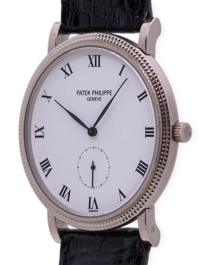 Patek Philippe ref 3919G Hobnail Bezel 18K WG circa 1990’s