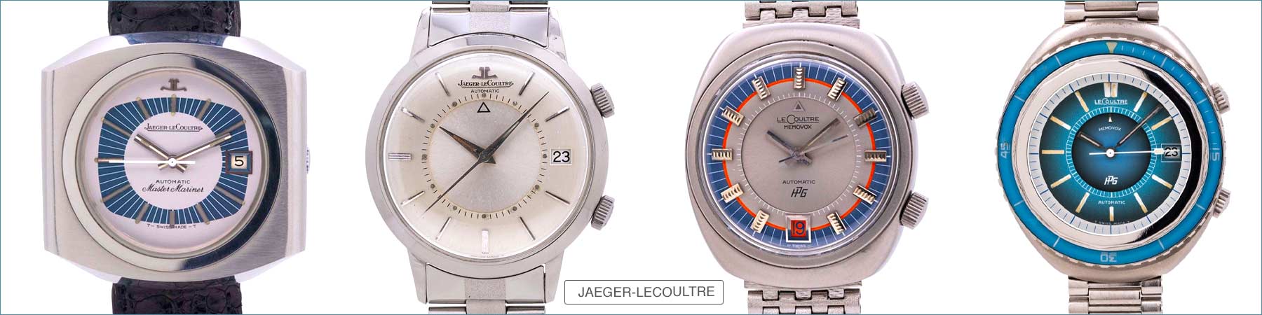 Vintage Jaeger Lecoultre, or Jaeger Lecoultre as it is referred to in Europe, is a fine Swiss brand that has seen a great revival in recent years.